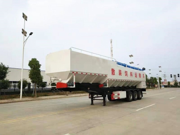 半挂55方(28吨)散装饲料车