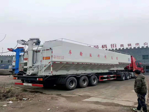 半挂55方(28吨)散装饲料车